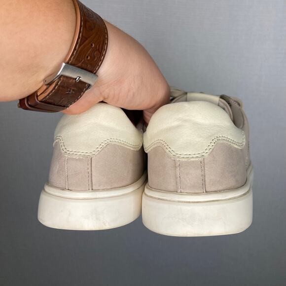 ALDO |‎ Cream Colored Nautral men’s Sneakers 9.5 - Picture 3 of 6